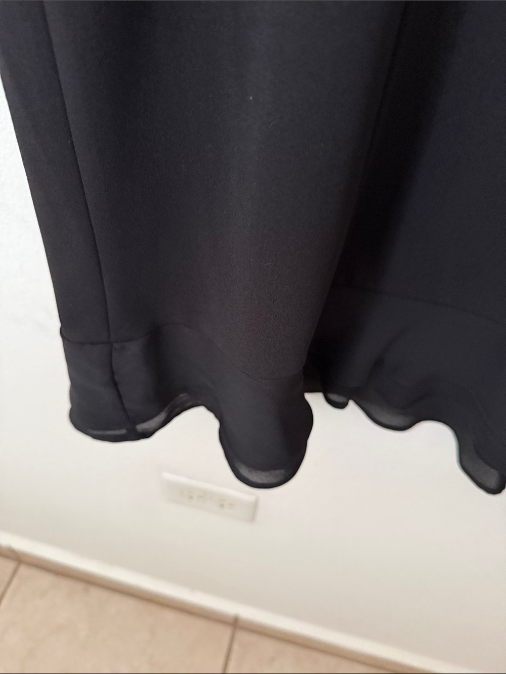 Karl Lagerfeld Black Double-Breasted Dress with Gold Buttons - Picture 4 of 5
